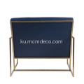 Frame Steel Stainless Stain Tufted Seat Lounge